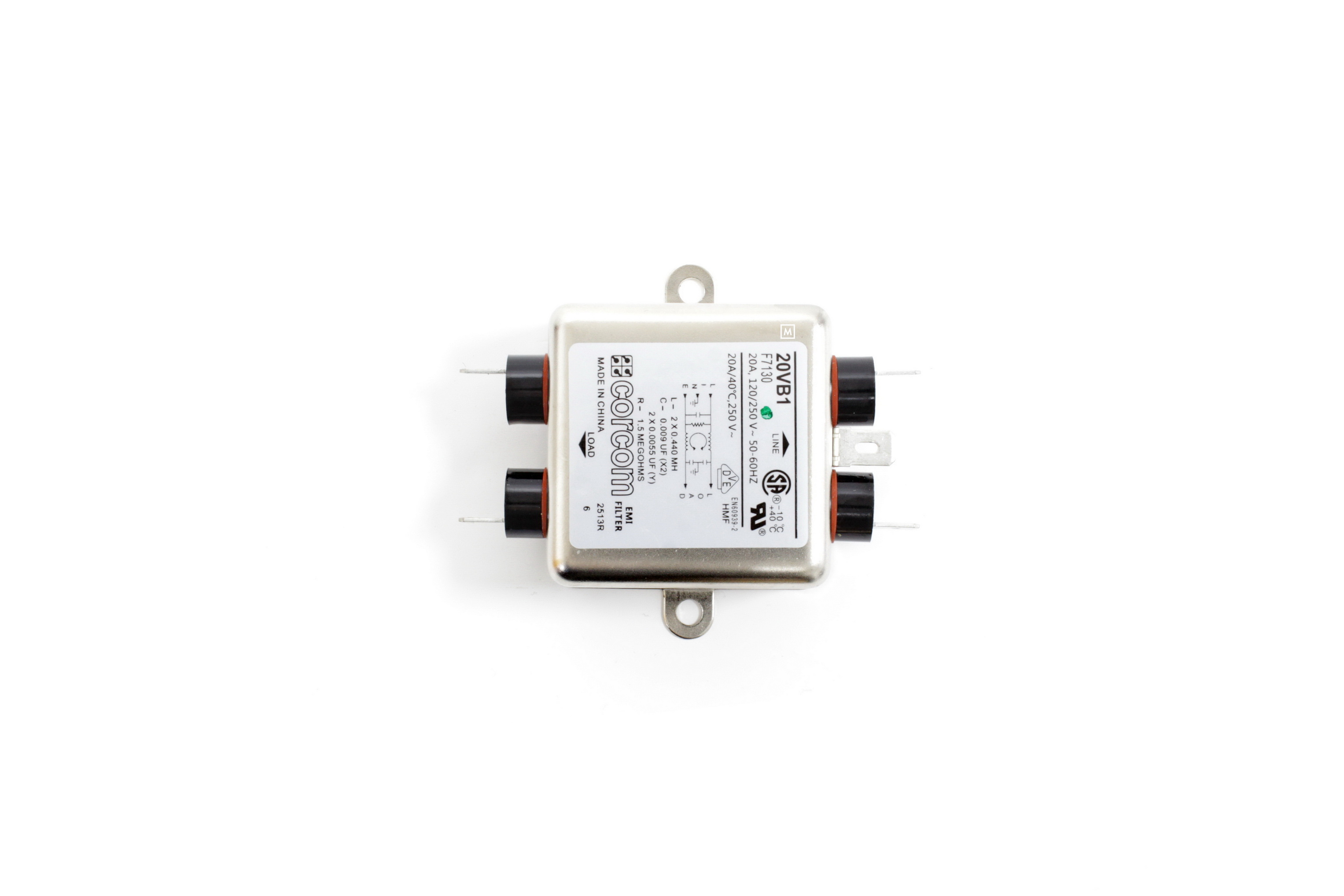 GAH RFI FILTER 20A CORCOM (MRD-116-25190)